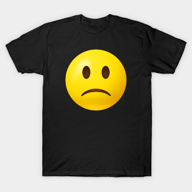 Sad emoji T-Shirt by Vilmos Varga